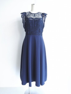 【完売品】FRAY I.D クレマチスレースワンピース・ドレス S 中古・古着通販】FRAY ID (フレイ アイディー) クレマチスレース